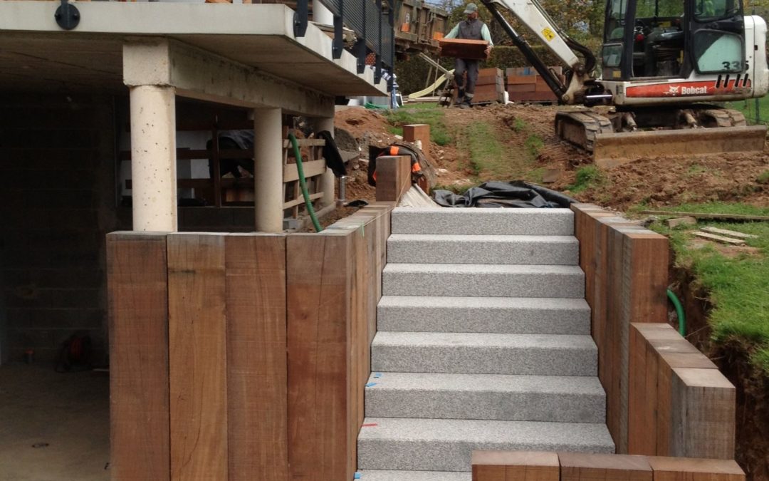 Escalier et bois