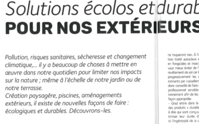 Les solutions écolos et durables