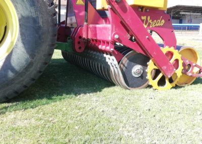 Regarnissage à disque