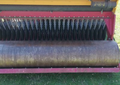 Regarnissage à disque